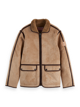 SCOTCH AND SODA Faux Shearling Jacket - Gravity NYC